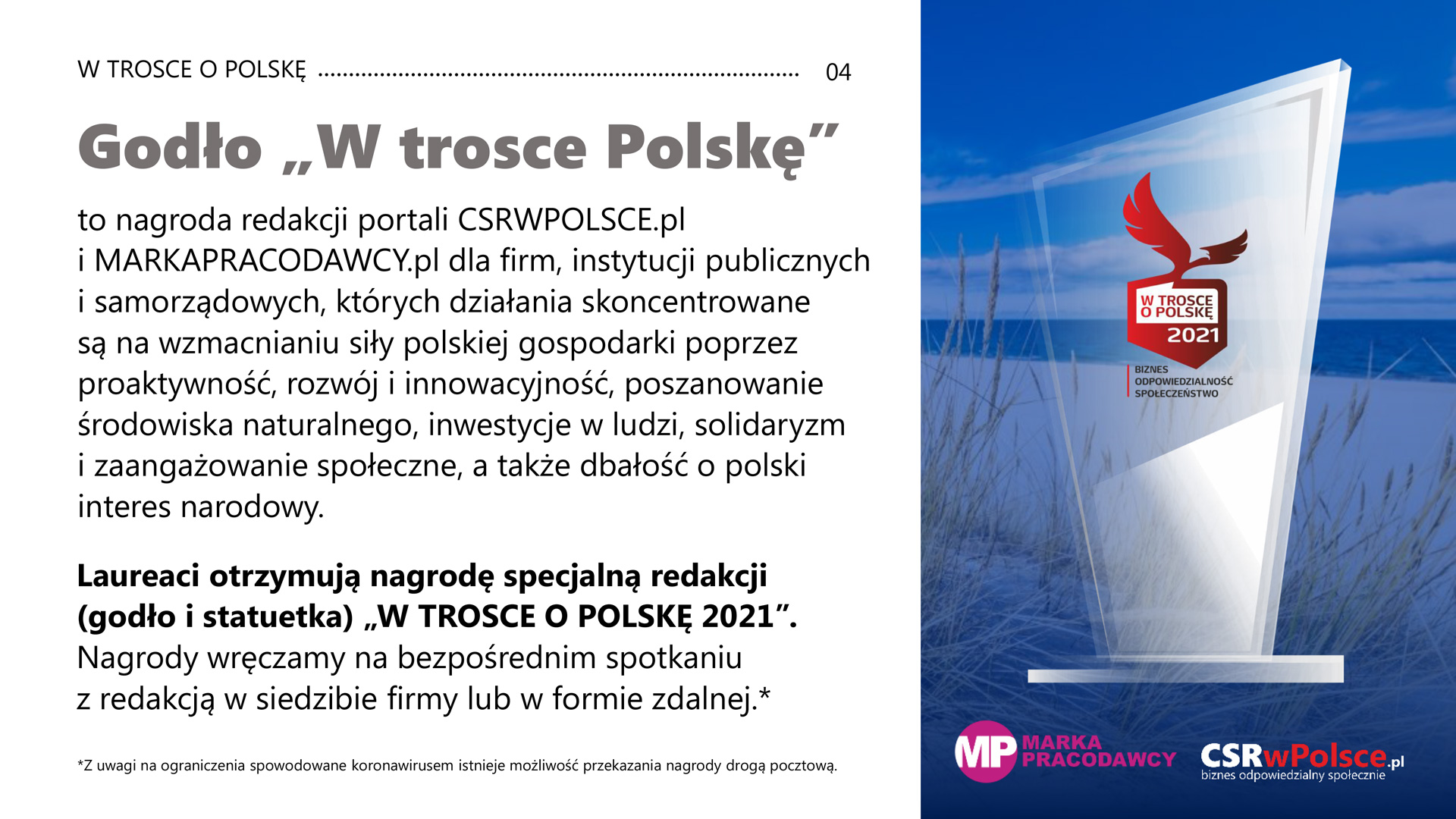 w trosce o Polskę